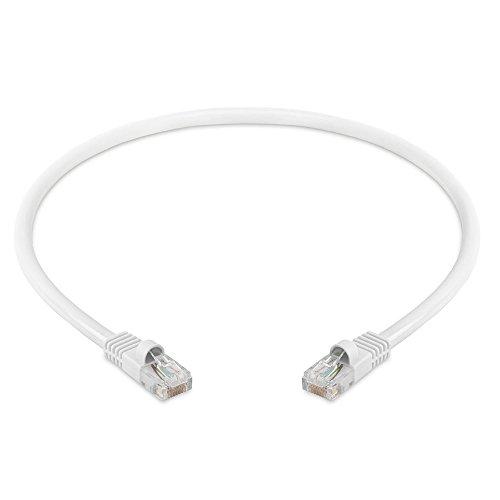 Cmple CMPLE 535-N 350 MHz RJ45 Cat5e Ethernet Network Patch Cable - 1.5 ft. White