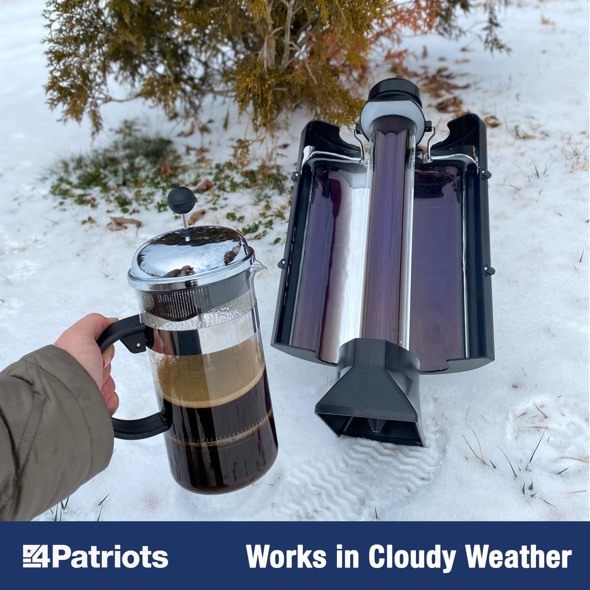 4Patriots 4Patriots Sun Kettle XL: Portable Solar Water Heater For Hunting & Emergencies - 33.8 oz Capacity
