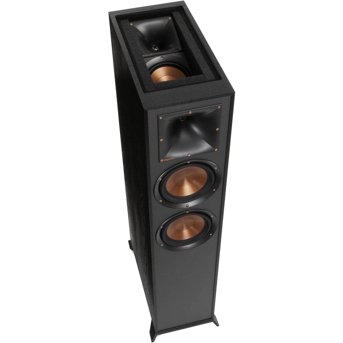Klipsch Klipsch R-625FA Powerful Detailed Floorstanding Single Home Speaker Black