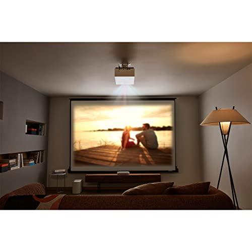 LG LG CineBeam UHD 4K Projector HU710PW - DLP Home Theater Smart Projector, White