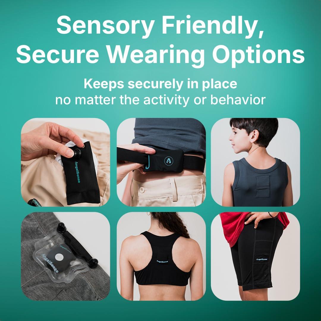 AngelSense AngelSense Personal GPS Tracker for Kids, Teen, Autism, Special Needs, Elderly, Dementia - 2-Way Auto-Answer Speakerphone & SOS Button - School Bus Tracking - Subcription Required