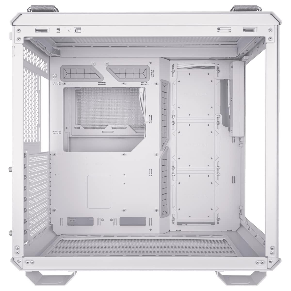 ASUS ASUS TUF Gaming GT502 ATX Mid Tower Gaming Case (Dual Chamber Design, Independent Cooling Zones for The CPU and GPU, Tool-Free Side Panels, USB 3.2 Gen 2 Type-C Front Panel, Four ARGB Case Fans)