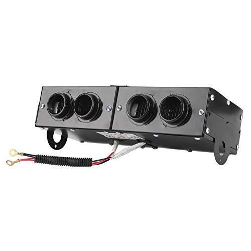 Tbest 12V Utv Heater,Car Defroster Defogger,Car Heater Defogger Auto 4 Hole Heating Fan 12V Defroster Defogger 800W Car Heater Defroster 12V Demister Windsh air heater ptc trucks 12v/24v 12v heater