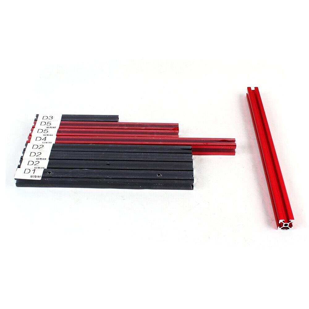 Gdrasuya10 PC Frame Test Bench ITX ATX MATX Test Bench Open Air Case Water Cooling Fan Chassic… (Red)