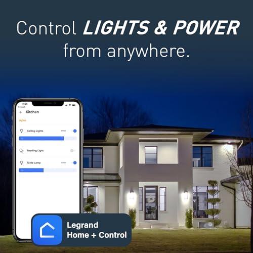 Pass & Seymour Legrand Radiant WNRH2WH Smart Gateway with Netatmo, Surface Mount, Compatible with Alexa, Google Assistant & Apple HomeKit, White (1 Count)