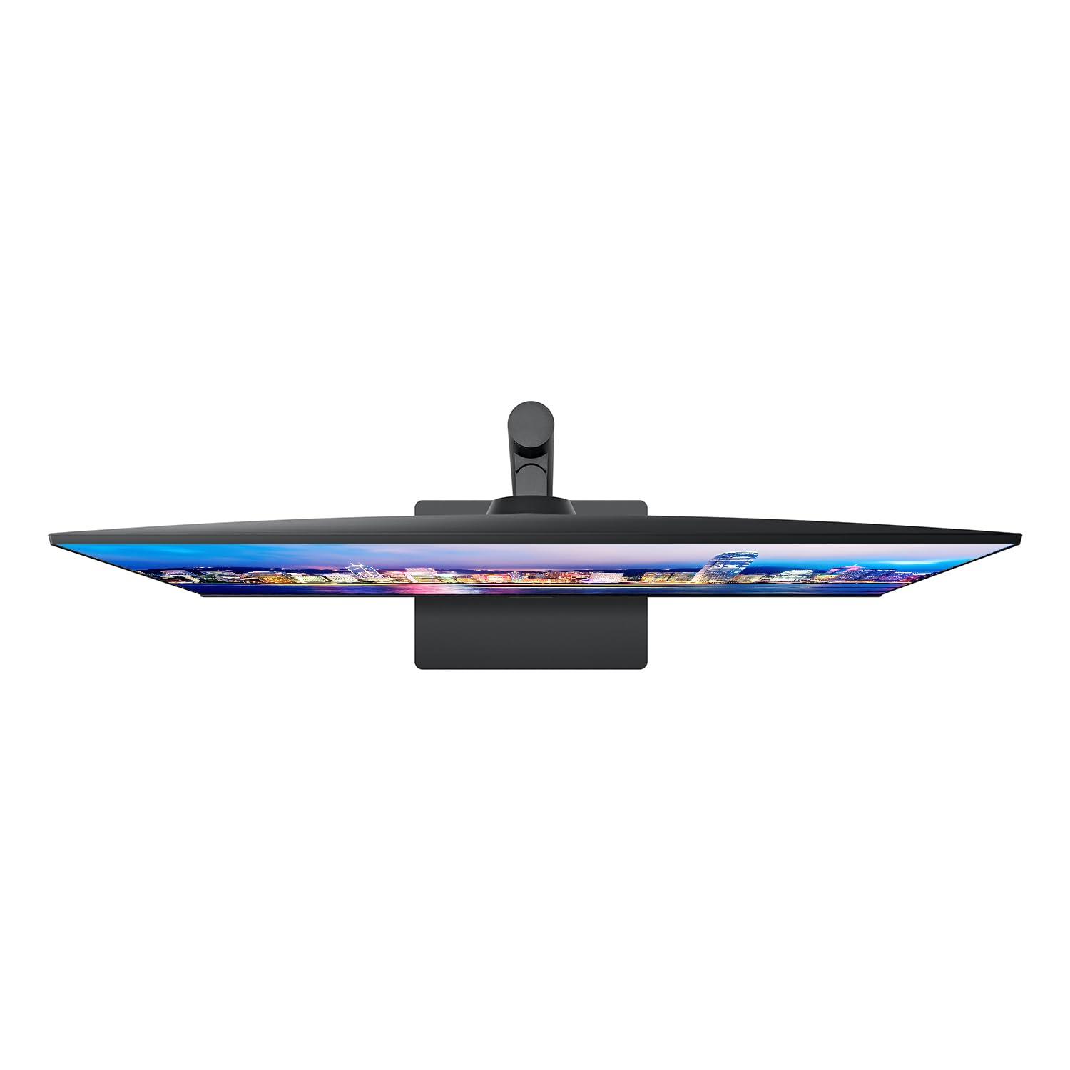 SAMSUNG SAMSUNG S60A 32-inch 1440P 2K QHD Ultra-Thin Bezel IPS LCD Viewfinity Monitor, 2-Pack Bundle with FreeSync, DisplayPort, HDMI, USB Hub (S32A600NAN)