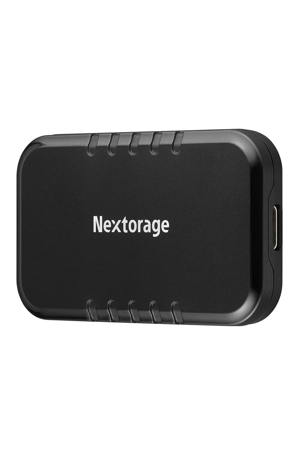Nextorage Nextorage Japan 2TB USB3.2 Gen2 Poratable SSD NX-P2SE sereis Type-C Compact and Fast Speed (max Read 1000MB/s)