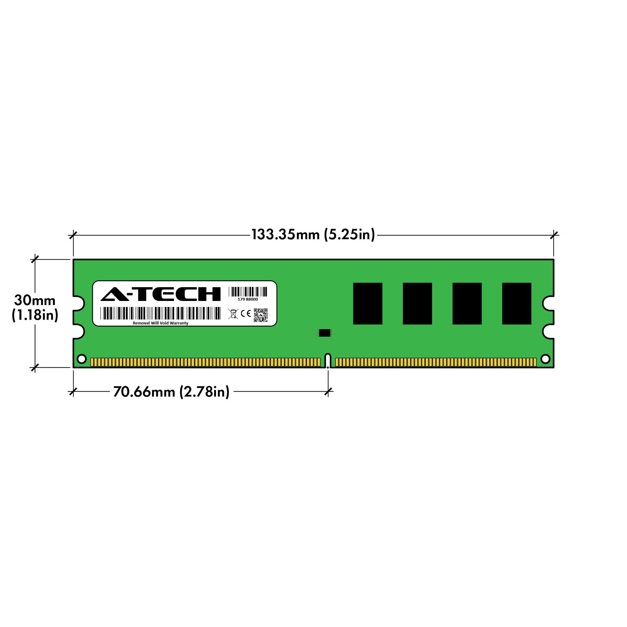 A-Tech A-Tech 2GB RAM Replacement for Kingston KPR6400/2GR | DDR2 800MHz PC2-6400 UDIMM Non-ECC 240-Pin DIMM Memory Module
