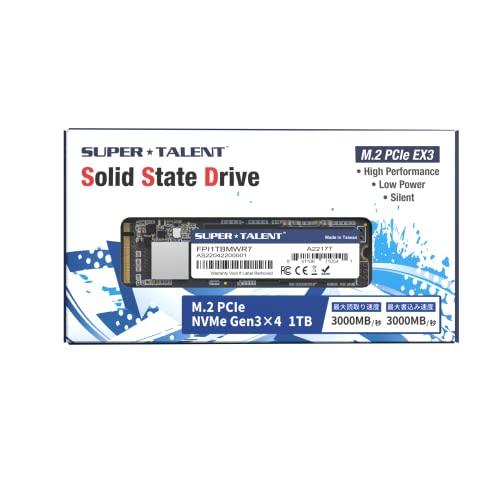 Super Talent Super Talent M.2 PCIe NVMe EX 1TB FPI1TBMWR7 PCIe Gen 3X4