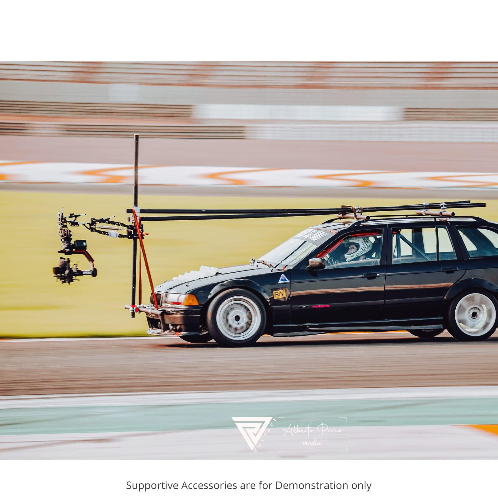 PROAIM PROAIM Air-Wave Camera Vibration Isolator Arm (5-15kg). Micro-Adjustable Springs & Dampers. Mounts on 38 to 50 mm Speed Rail. for 3-Axis Camera Gimbals (VI-252-00)