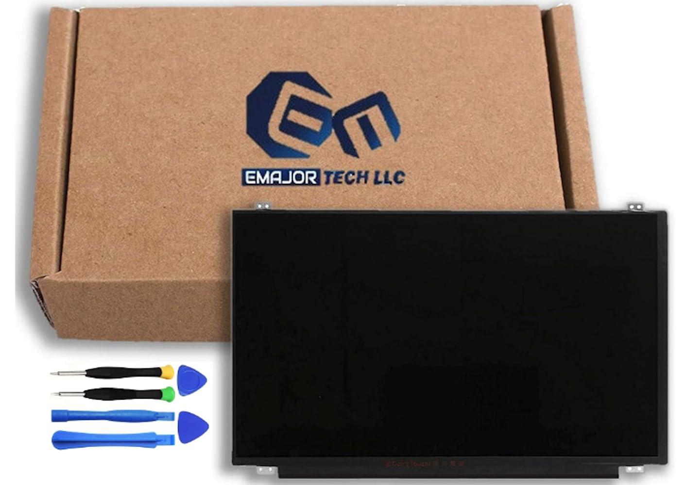 EM EMAJOR TECH LLC EM EMAJOR TECH New Screen Replacement for HP 15-BW089AX 1366X768 HD Non-Touch LCD LED Display with Tools