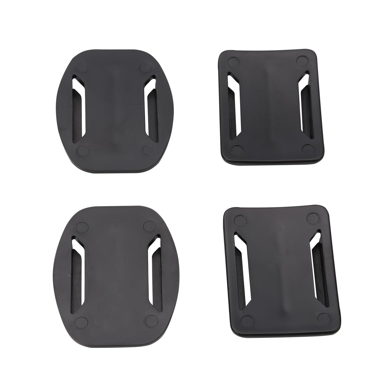 Aketek Aketek 4pcs Curved+4pcs Flat Adhesive Mounts Sticky for GoPro Hero Cameras