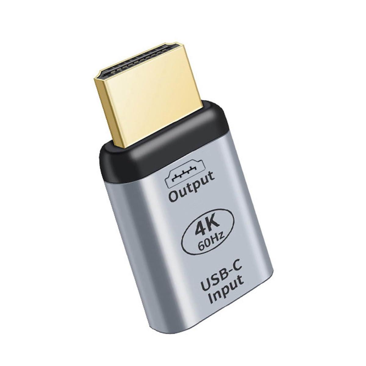 cablecc cablecc USB-C Type C Female Source to HDMI Sink HDTV Adapter 4K 60hz 1080p for Tablet & Phone & Laptop…