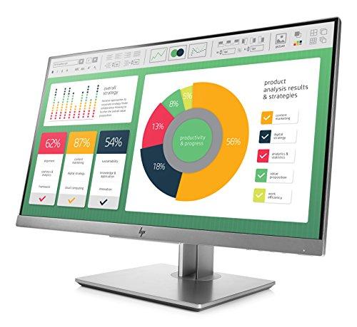 HP HP EliteDisplay E223 21.5-Inch Screen LED-Lit Monitor Silver (1FH45AA#ABA)