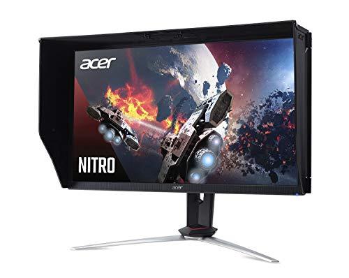 acer Acer Nitro XV273K Pbmiipphzx 27" UHD 3840 x 2160 IPS AMD Radeon FreeSync and NVIDIA G-SYNC Compatible Monitor, DisplayHDR400, Quantum Dot, 144Hz, 1ms, DCI-P3 , Delta E<1, Black