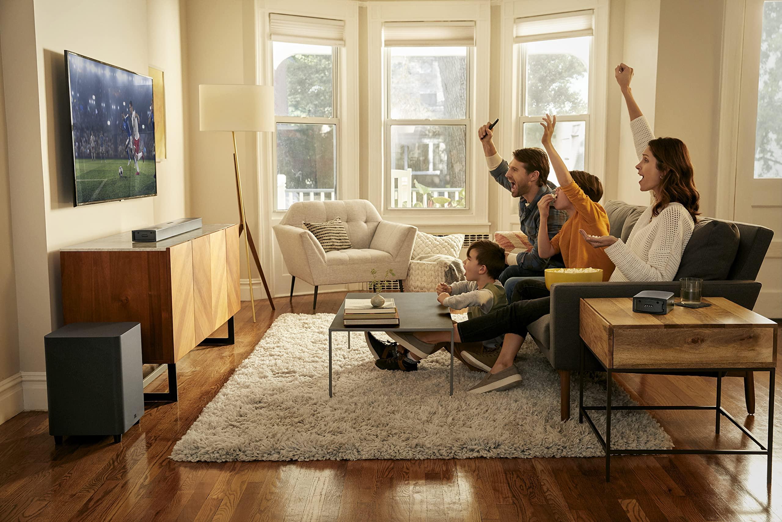 JBL JBL Bar 9.1 - Channel Soundbar System with Surround Speakers and Dolby Atmos, Black