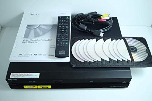 Sony Sony VHS to DVD Recorder VCR Combo w/ Remote, HDMI (Renewed)