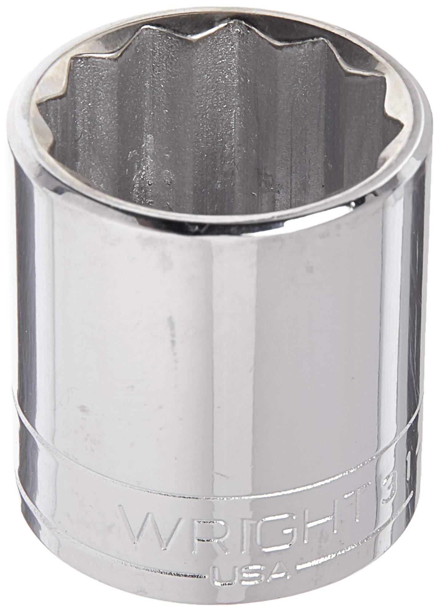 Wright Tool Wright Tool 31-21MM 3/8\" Drive 12 Point Standard Metric Socket, 21mm