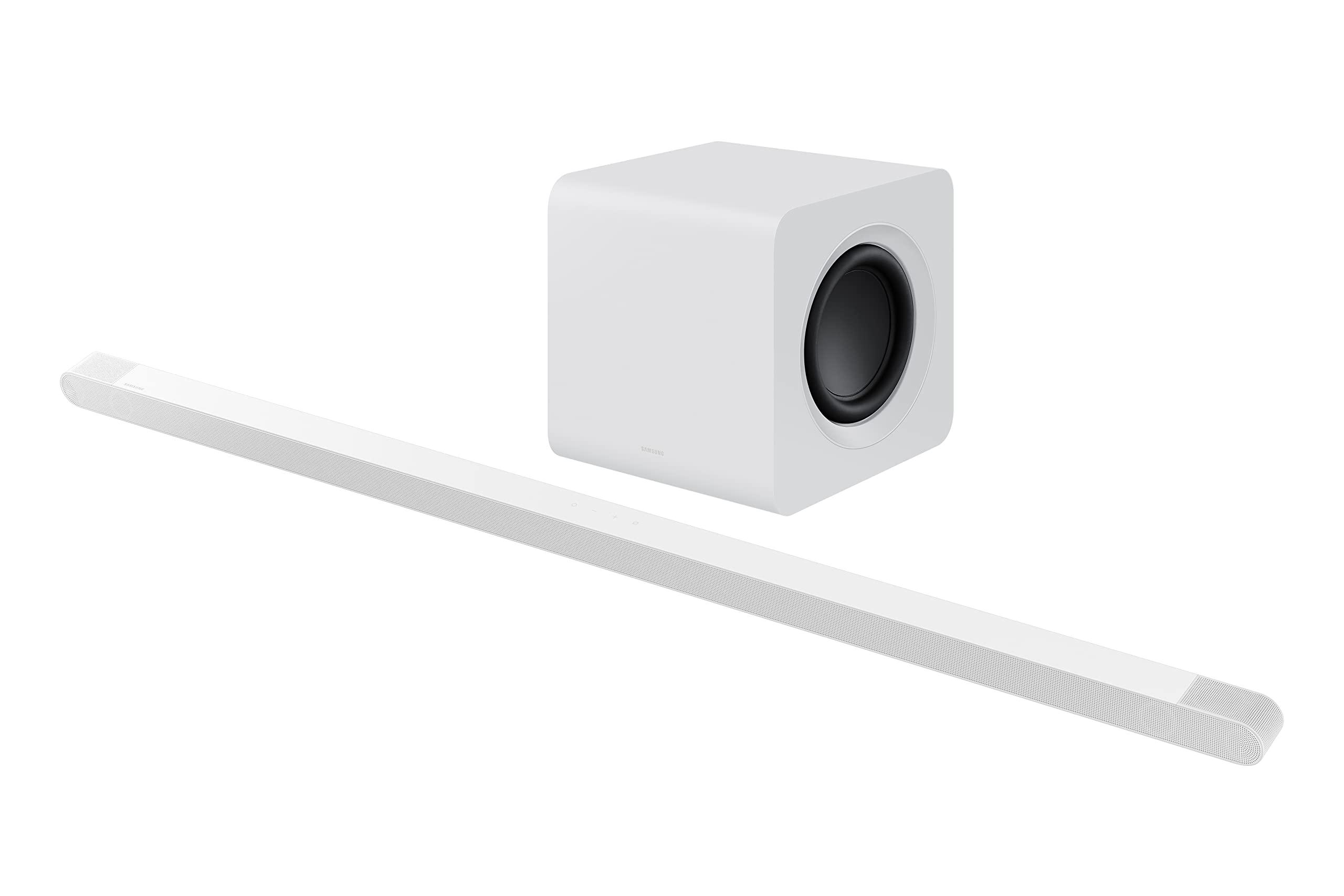 SAMSUNG SAMSUNG HW-S801B/ZA 3.1.2ch Soundbar w/ Wireless Dolby Atmos, DTS:X, Ultra Slim Design, Q Symphony, SpaceFit Sound, Alexa Built-In, Airplay 2, 2022