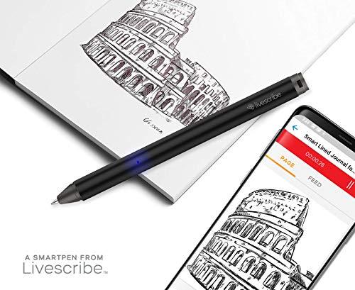 Livescribe Livescribe Aegir Smartpen, Black Professional Edition with Executive Notebook - Compatible with Windows, iOS or Android Devices Like Smartphones, Tablets and Computers