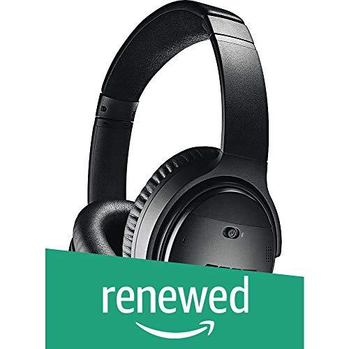 Bose Bose QuietComfort 35 (Series II) Wireless Headphones, Noise Cancelling - Black (Renewed)