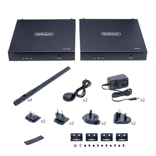 StarTech.com StarTech.com Wireless HDMI Extender, 4K 60Hz, Transmitter and Receiver Kit, Up to 165ft (50m), No Line-of-Sight Required