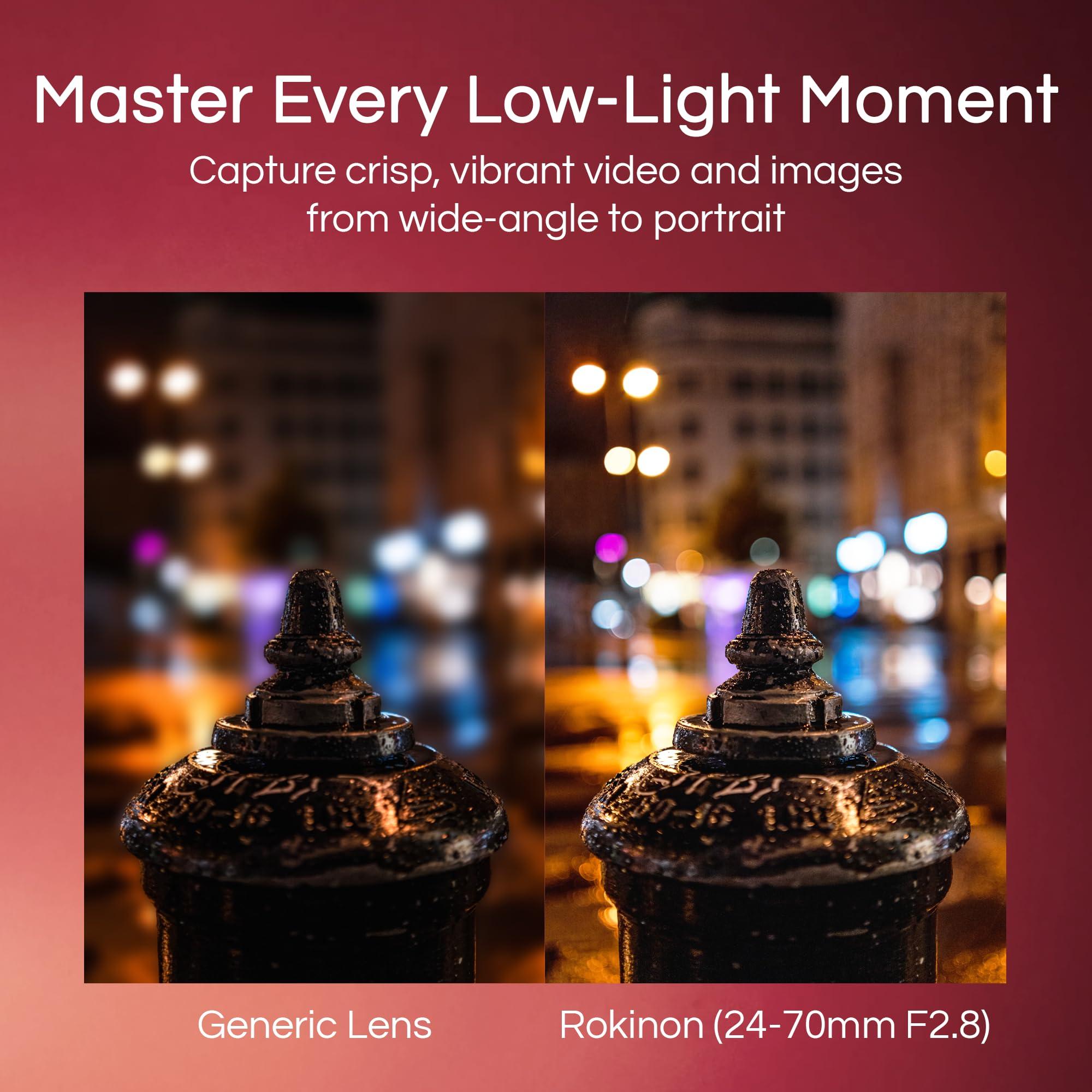 Rokinon Rokinon 24-70mm F2.8 AF Zoom Lens for Sony E Mount