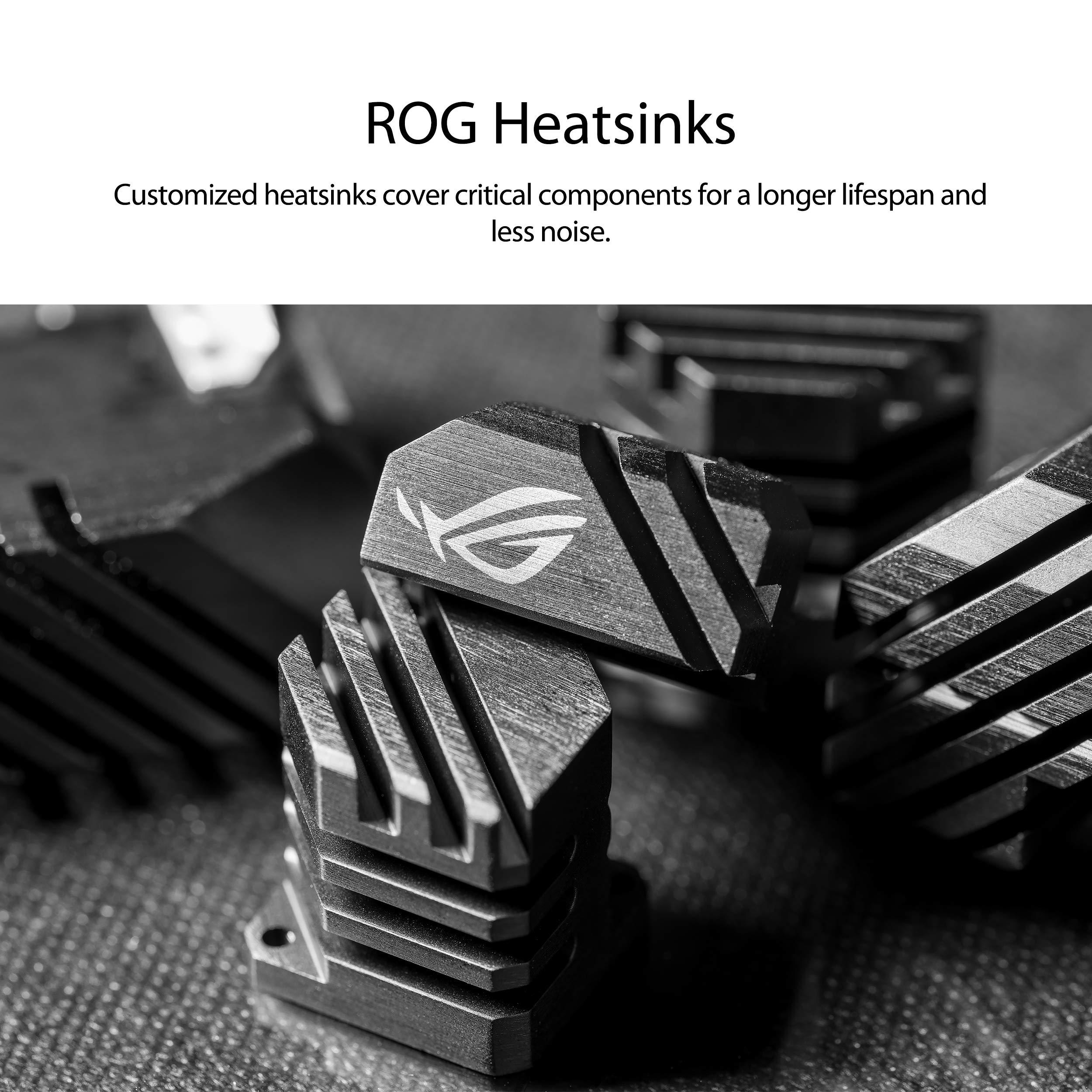 ASUS ASUS ROG Strix 850W White PSU - ROG Heatsinks, Axial-Tech Fan, 80 Plus Gold, Fully Modular, 10-Year Warranty