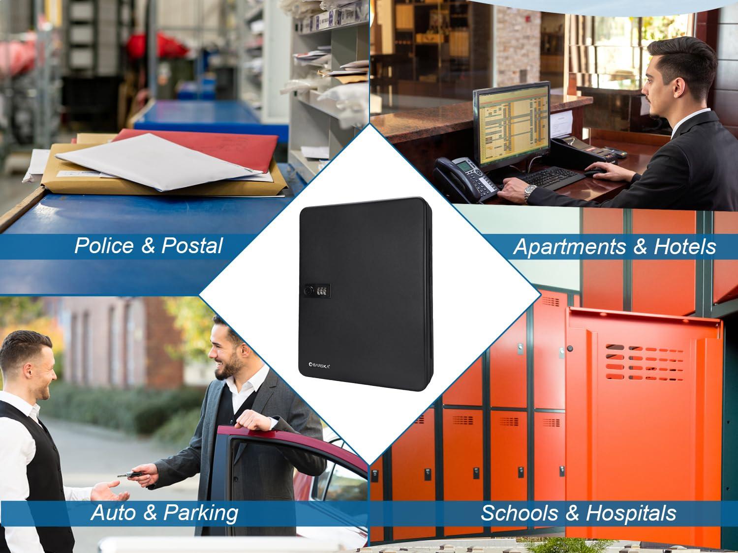 BARSKA Barska Combination Lock Key Kabinet Drop Box Wall Mount - Basic 156 Position