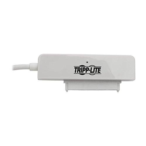 Tripp Lite Tripp Lite 6in USB 3.0 SuperSpeed to SATA III Adapter Cable w/ UASP, 2.5in SATA Hard Drives, White (U338-06N-SATA-W)