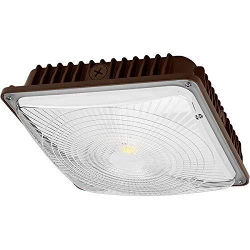 CYLED CYLED 100W LED Canopy Light Industrial Waterproof Outdoor High Bay Balcony Car Park Lane Gas Station Ceiling Light Equivalent 250W HID/HPS 11000 Lm 5500K