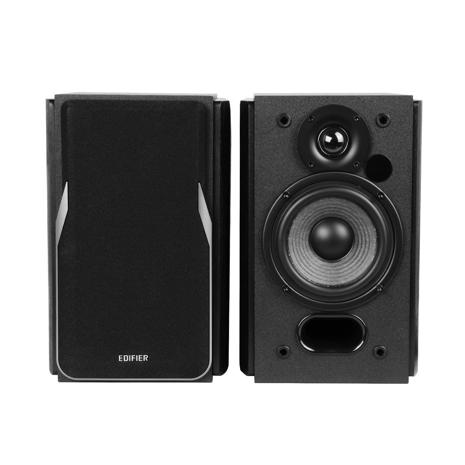 Edifier Edifier R1380T Powered Bookshelf Speakers, 2.0 Stereo Active Near Field Monitors, Studio Monitor Speaker, 42 Watts RMS