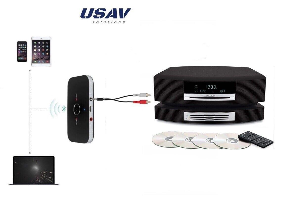 USAV Solutions OEM Bluetooth Adapter for Bose Wave Music System with Multi CD Changer