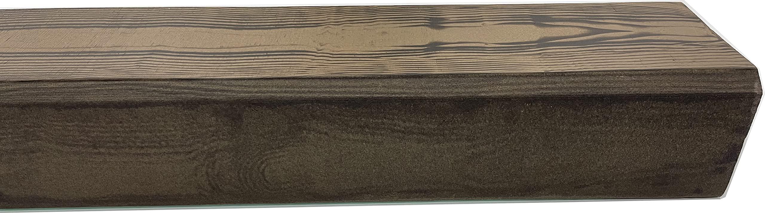 Antique Ceilings Faux Wood Beam - 48\" Long - Wood Look - XPS Foam Material - Easy Installation (4\"x6\", Walnut)