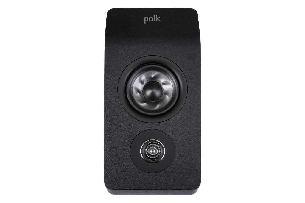 Polk Audio Polk Audio Reserve R900 Height Module Speaker for 3D, Multidimensional Sound 1\" Pinnacle Ring Tweeter & 4\" Turbine Cone Woofer Hi-Res Certified Dolby Atmos & IMAX Enhanced Wall Mountable Walnut Brown