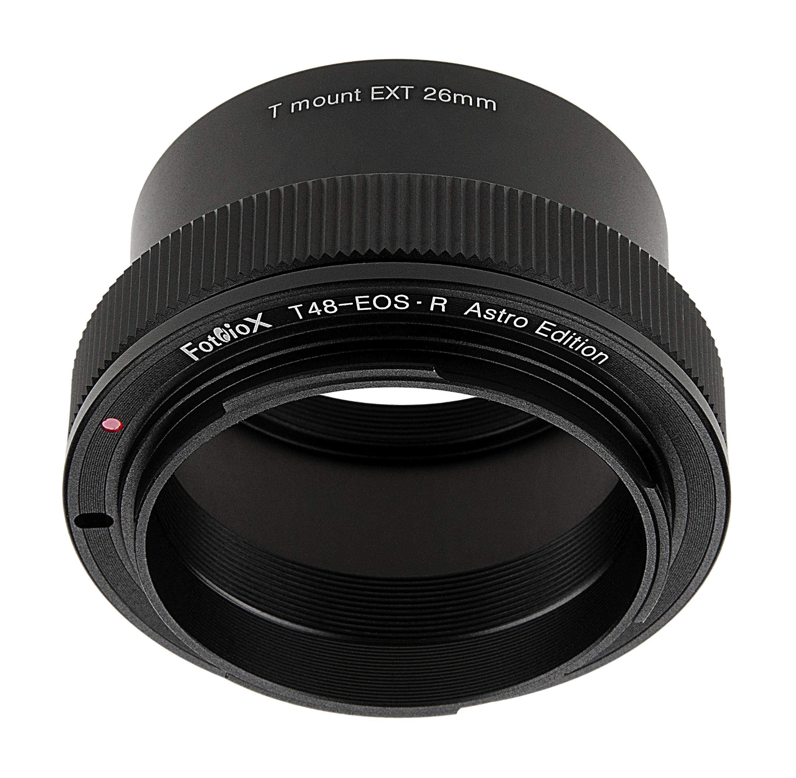 Fotodiox Fotodiox Lens Adapter Astro Edition - Compatible with 48mm (x0.75) T-Mount Wide Field Telescopes to Canon RF Mount Mirrorless Cameras for Deep Space Astro-Photography