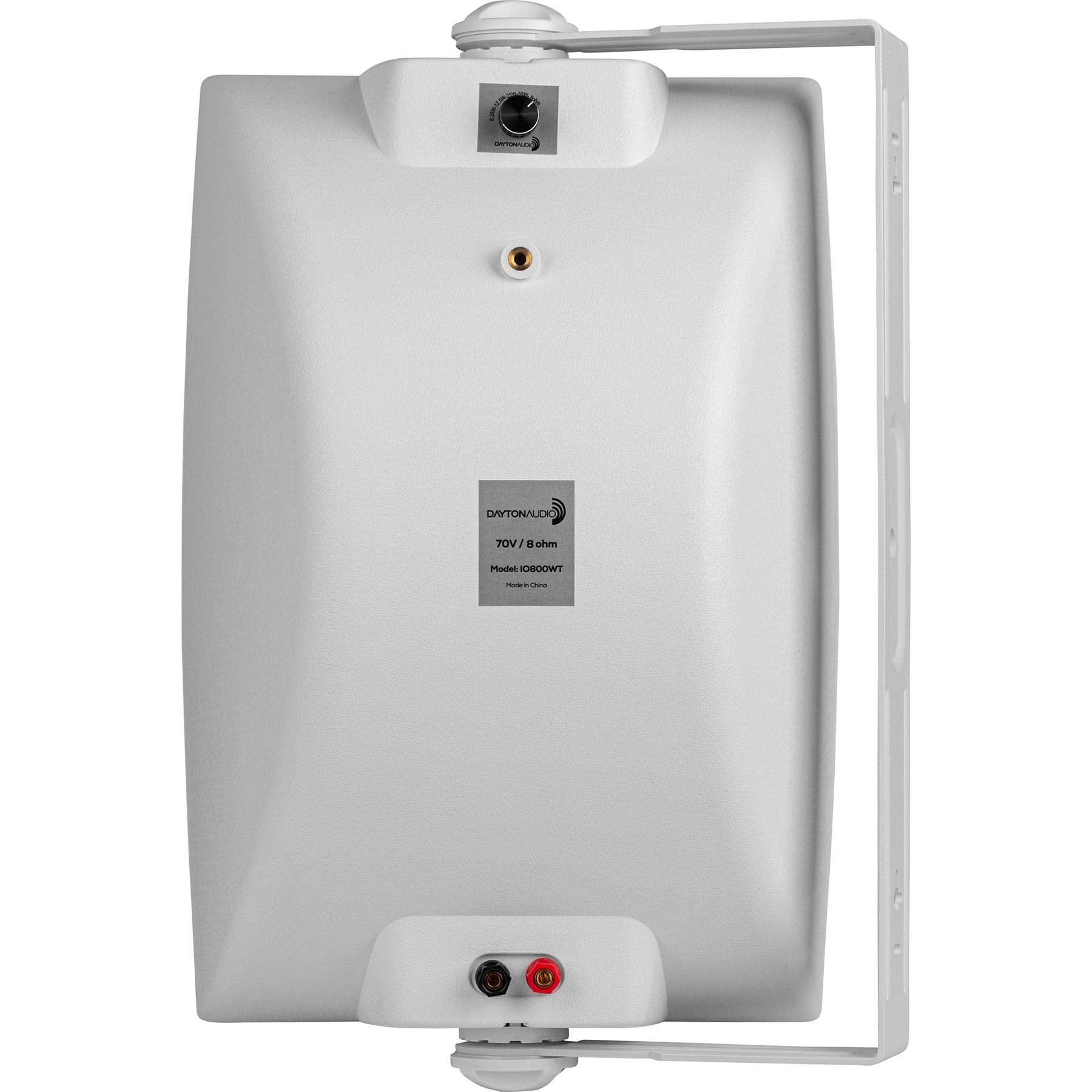 Dayton Audio Dayton Audio IO800WT 8" 2-Way 70V Indoor/Outdoor Speaker White