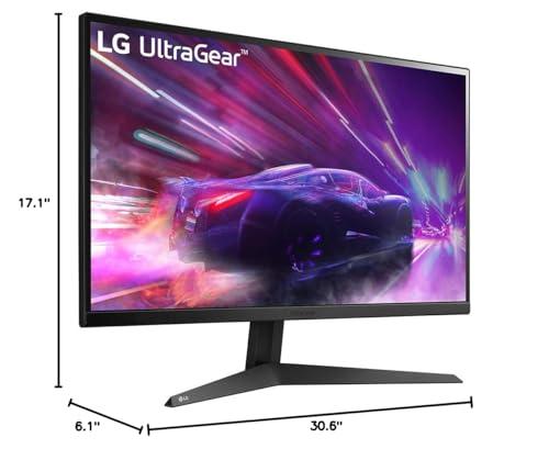 LG LG 27GQ50F-B 27 Inch Full HD (1920 x 1080) Ultragear Gaming Monitor with 165Hz and 1ms Motion Blur Reduction, AMD FreeSync Premium and 3-Side Virtually Borderless Design,Black