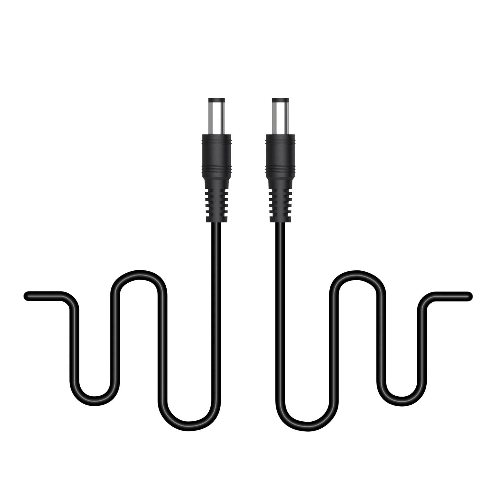 WingHome WingHome 6V Power Cable, Male to Male 5.5x2.1mm Plug