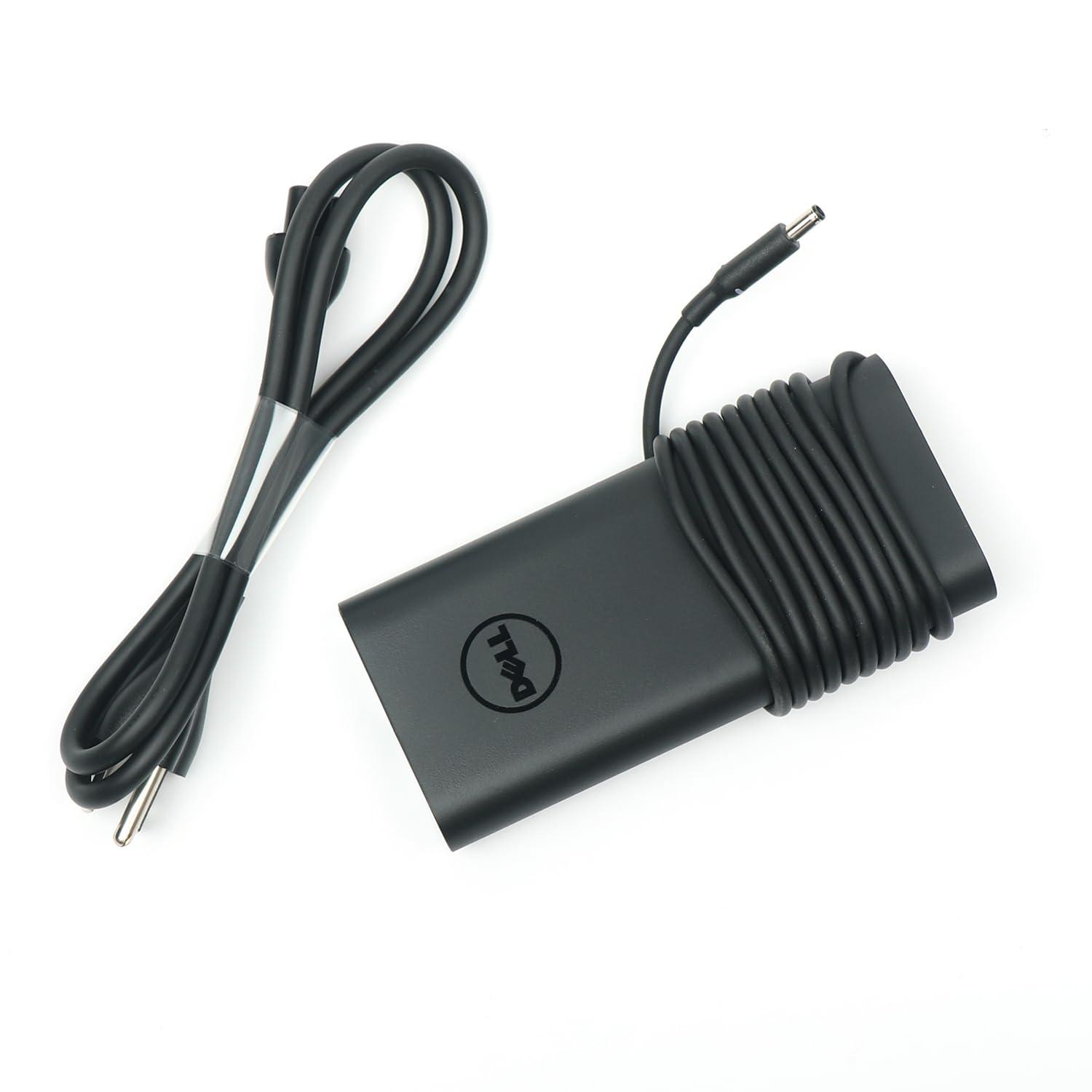 Dell Dell Laptop Charger 130W 4.5mm tip AC Adapter,Precision 3520 5540 M5520 5530 7530,XPS 15 9560 7590 AC Charger, Black, DA130PM130