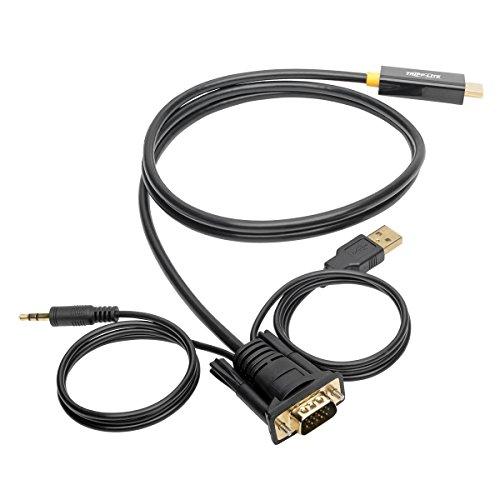 Tripp Lite Tripp Lite VGA + Audio to HDMI Adapter Converter Cable w Audio & USB Power 1080p M/M 6ft 6' (P116-006-HDMI-A)