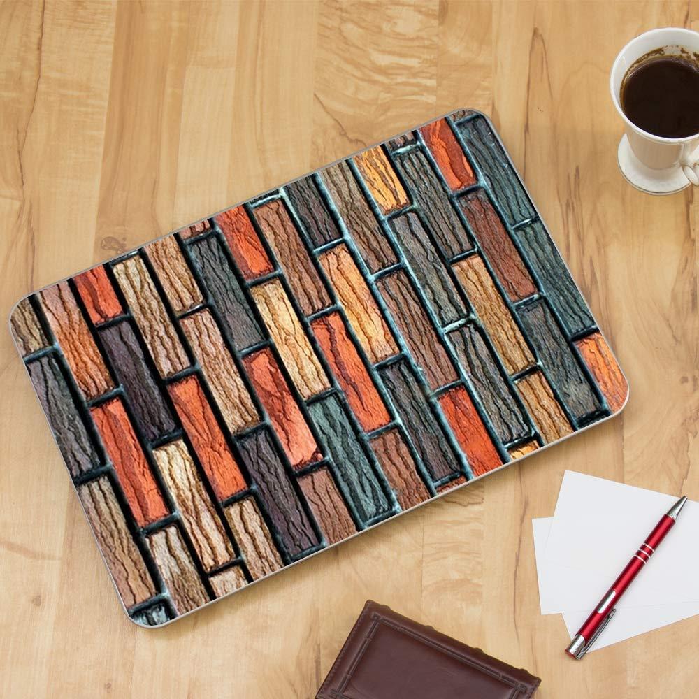 IT'S A SKIN Custom Fit Made to Order Laptop Notebook Skin Vinyl Sticker Cover Decal Fits 13.3" 14" 15.6" 16" HP Lenovo Apple Mac Dell Compaq Most Makers| Colorful Brick Wall Design