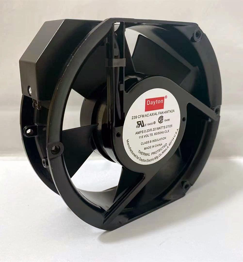 Jamds Mars 4WT42A 239 CFM AXIAL Fan 115 Volts, 0.23/0.22 AMPS, 27/25 WATTS 17251 Cooling Fan