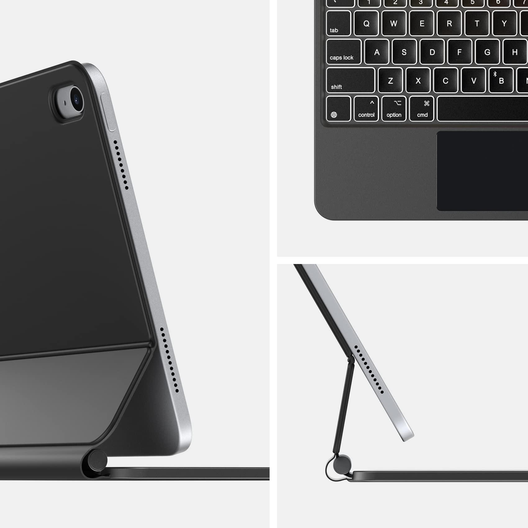 typecase typecase Edge Slim Magnetic Backlit Keyboard Case for iPad 10th Generation (10.9-inch, 2022) - Wireless Cover with Keypad & Multi-Touch Trackpad Compatible with Apple iPad 10 Gen 10.9