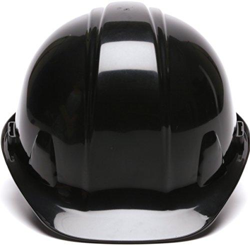 Pyramex Safety Pyramex Safety Products HP14111 Sl Series 4 Pt. Ratchet Suspension Hard Hat, Black