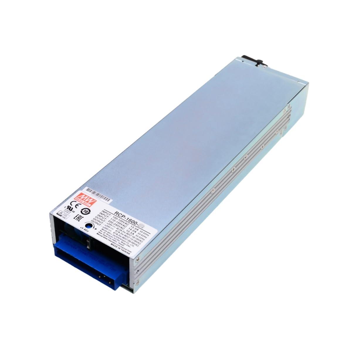 Distrare Mean Well RCP 1600W 67A Switching Power Supply ACDC Single Output RCP-1600-24 Power Supply Driver Converter Transformer with PFC