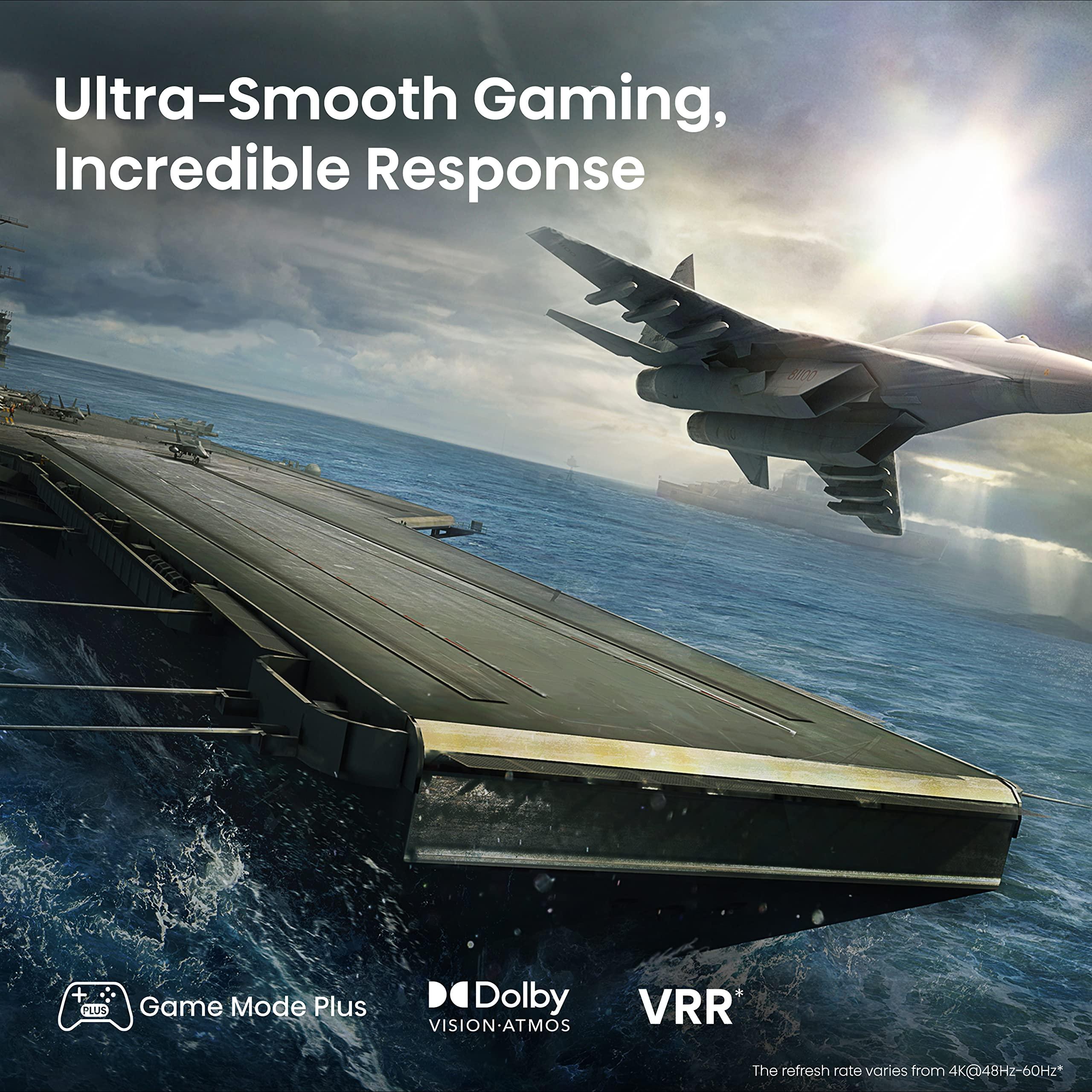 Hisense Hisense 75-Inch Class U6 Series Mini-LED ULED 4K UHD Google Smart TV (75U6K) - QLED, Full Array Local Dimming, Dolby Vision IQHDR 10+, VRR Game Mode Plus, 240 Motion Rate, Alexa Compatibility