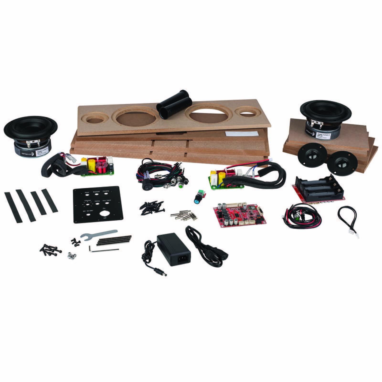 Dayton Audio Dayton Audio MKBoom Portable Bluetooth Speaker Kit Without Batteries