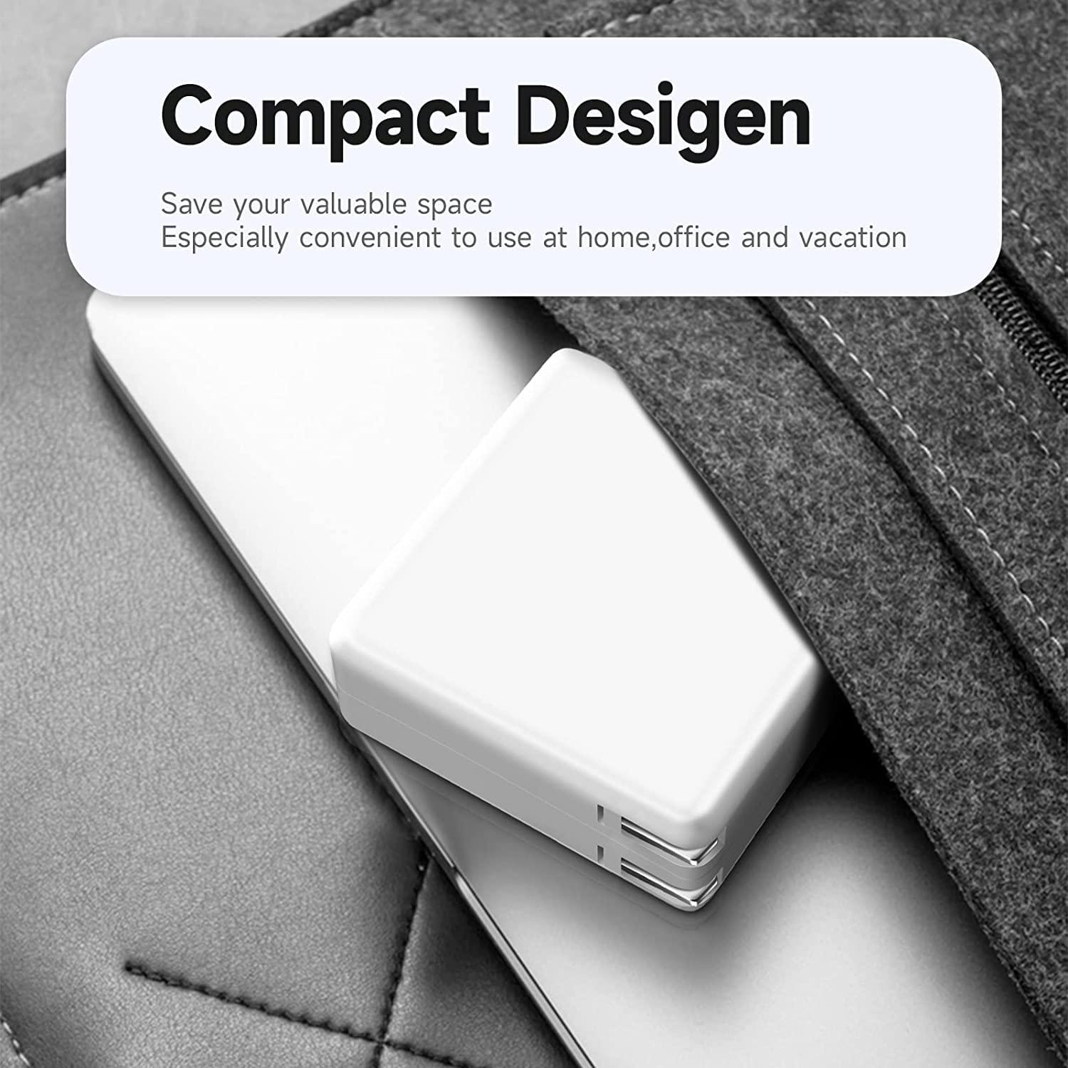 ATLZXL MacBook Pro Charger ATLZXL 96W USB C Charger Power Adapter Compatible with MacBook Pro Air 13 14 15 16 inch New ipad Pro and All USB C Device 5.9ft USB-C to C Charge Cable