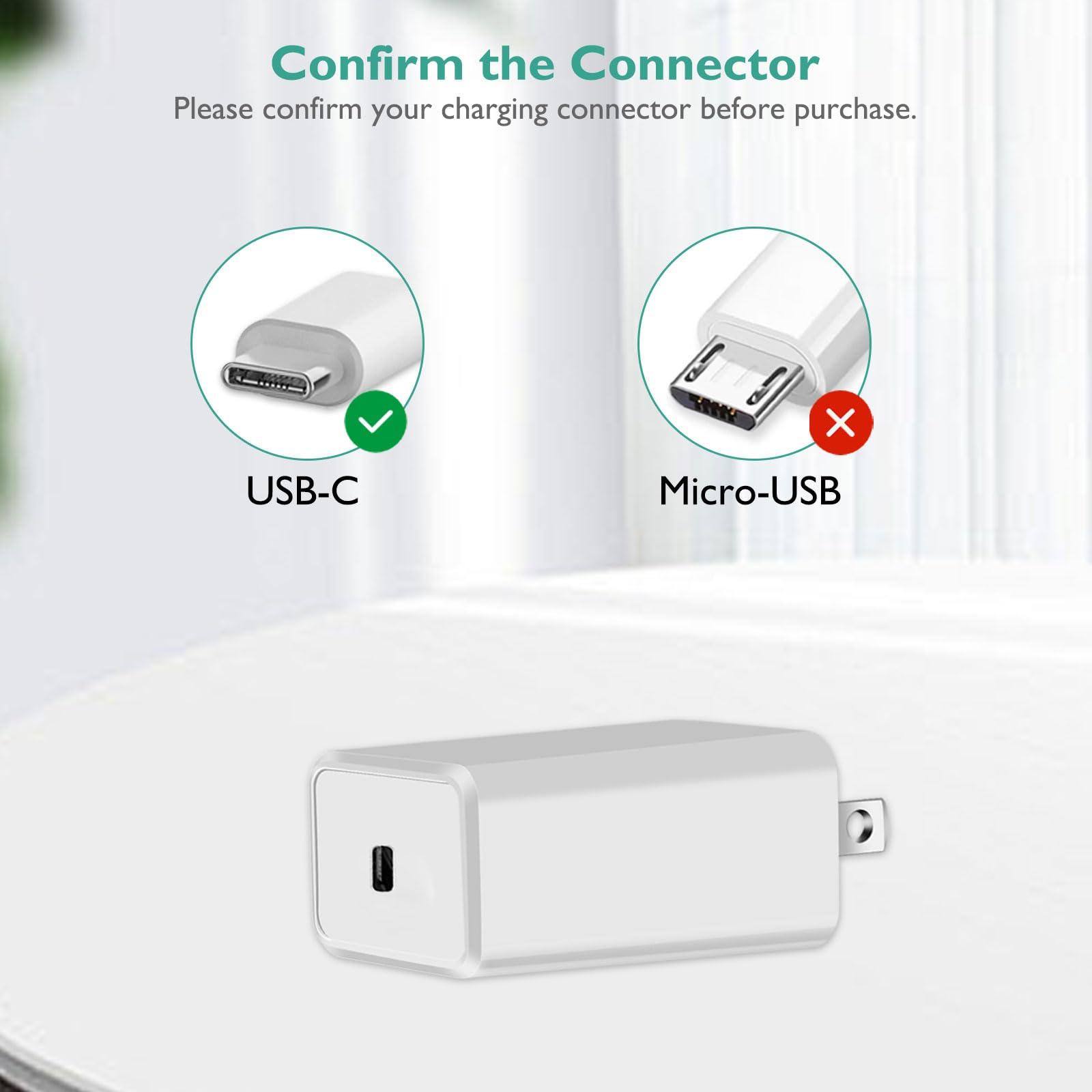 Lnauy (Charging Head Only) Lnauy Charger Compatible with eero, eero 6, eero 6+, eero Pro, eero Pro 6, eero Pro 6E, eero PoE 6 Mesh WiFi Router C210011 C110011 C010001 Replacement Type C Charger Adapter 30W